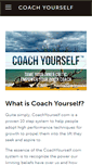Mobile Screenshot of coachyourself.com
